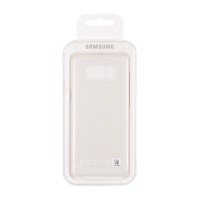 Оригинален кейс за Samsung S8 Clear Cover EF-QG950CS silver